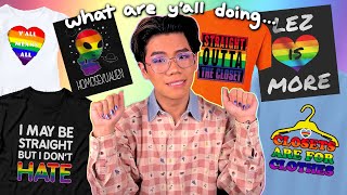 Roasting Walmarts Pride Collection its worse somehow yall [upl. by Mihe]