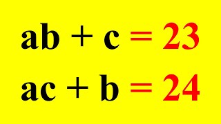 Japanese  Can you solve this   Math Olympiad a b c [upl. by Asp582]