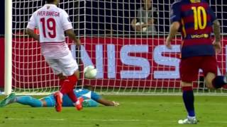 FC Barcelona vs Sevilla 5 4 Highlights UEFA Super Cup 2015 16 HD 720p English Commentary [upl. by Nitza]