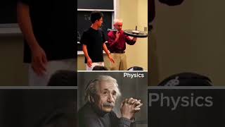 Sigma Physics Teacher 😲🔬 Albert Einstein physics science trollphysics [upl. by Suinuj]