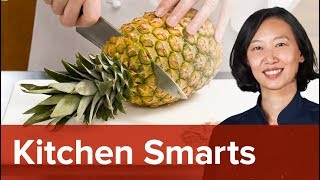 How to Prep a Pineapple 3 Ways The Simple Way The Impressive Way And The Easy Way [upl. by Gillespie980]