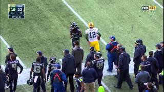 NFL 2015 Packers vs Seahawks 540p HDTV Conference Finals Comeback 450 Left [upl. by Zerla990]