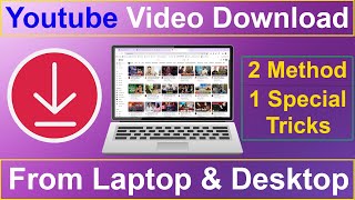 How To Download Youtube Video In Laptop or Desktop Windows 10 amp Windows 11  Very Easy Method [upl. by Macur146]