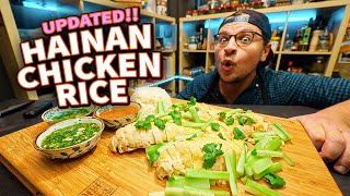 The Perfect Hainanese Chicken Rice [upl. by Enyrat]