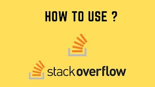 How to use Stack Overflow as a Beginner [upl. by Brom996]