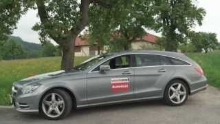 Mercedes CLS 500 Shooting Brake  Weekend Magazin Autotest [upl. by Marielle]