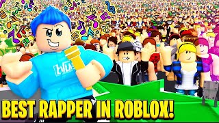 How I Became A Rap God In Roblox Rap Battle Simulator [upl. by Yrneh]