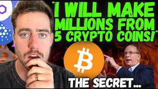 TOP 5 CRYPTO TO BUY NOW YOU LITERALLY HAVE 4 HOURS [upl. by Beacham]