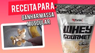 PRÉ TREINO PARA GANHAR MASSA MUSCULAR RÁPIDO REFEIÇÃO PARA NUTRIR E ALIMENTAR [upl. by Yardley962]