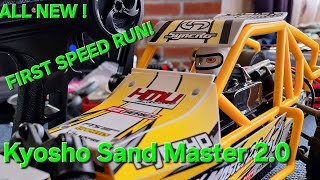 NEW Kyosho Sand Master 20 First Speed Run 2024 rc rccar hobby [upl. by Eisen]