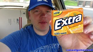 Reed Reviews Wrigleys Extra Sweet Orange Gum [upl. by Sallyann]