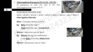 03 Jun 2023 Classification of Pronouns  Interrogative Emphasizing amp Reflexive Pronouns in detail [upl. by Myrtice]