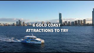 6 Gold Coast Attractions To Try GoldCoast ThingsToDo [upl. by Sawyere]