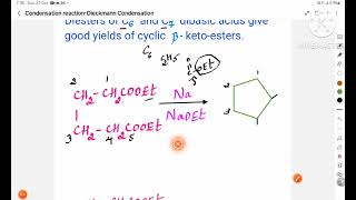 Named Reaction Condensation ReactionPart5Dieckmann CondensationReactionMechanismKannada [upl. by Mossberg917]