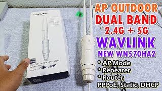 Review WAVLINK AERIAL HD3 AC1200 Dual Band Outdoor AP WLWN570HA2 New [upl. by Cleave257]