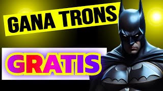 GANA GRATIS TRONS a tu Billetera PAGANDO ⭐ [upl. by Norvol217]