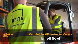 Forklift Instructor Course  A Complete Guide to Becoming a Certified Forklift Instructor  4KS [upl. by Hatch]