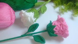 Flores tejidas a crochet tutorial completo [upl. by Stutman]