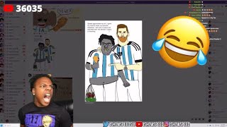 SPEED REACTS TO FAN ART PT2 FUNNY [upl. by Nahshu765]