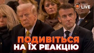 ⚡️ДО МУРАХ Президентів вразила ця композиція на відкритті НотрДаму  НовиниLIVE [upl. by Flori]