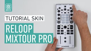 RELOOP MIXTOUR PRO White Skin  How to apply a dj controller Skin Tutorial Doto Design [upl. by Patience]