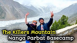 Nanga Parbat Basecamp From Fairy Meadows [upl. by Ocsicnarf]