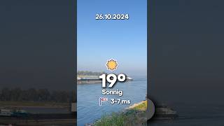 2610 Samstag düsseldorf wetterheute wetterdeutschland shorts aktuell forecast [upl. by Hamnet566]