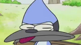 Regular Show quotStick Hockeyquot but the frames are rearranged to play Steamed Hams [upl. by Germain147]