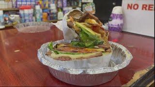 THE OCKY WAY Brooklyn bodega gains worldwide TikTok fame with wild sandwich creations [upl. by Naugan]