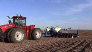 Case IH Steiger 400HD amp Kinze 3660 planter [upl. by Bruell]