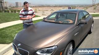 2013 BMW 640i Gran Coupe Test Drive amp Luxury Car Video Review [upl. by Zoa]