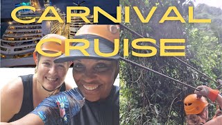 Carnival Vista  Belize Zip line  ATVS [upl. by Llevad686]