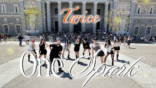 KPOP IN PUBLIC  TWICE quotONE SPARKquot – Dance cover By Station Ver [upl. by Marr]