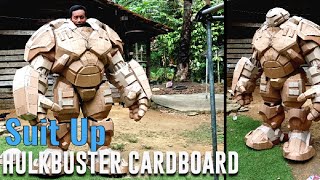 HULKBUSTER CARDBOARD SUIT UP [upl. by Ahsiyt]