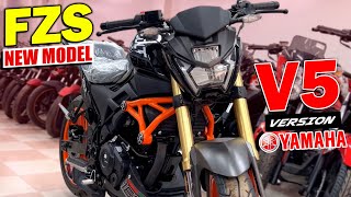 Yamaha FZS V5 New Model 2023 Lauched Soon in India💥😱New Look  Price  Launch Date  FZS V5 Update [upl. by Ecirual8]