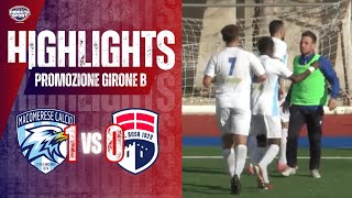 Calcio Promozione Gir B  Macomerese CalcioCS Bosa Calcio 10 Highlights [upl. by Eivets]