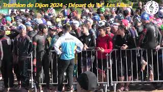 Triathlon de Dijon 2024 Départ samedi M Les Filles [upl. by Akima]