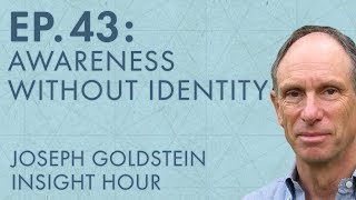 Joseph Goldstein – Insight Hour – Ep 43 – Awareness Without Identity [upl. by Elise]