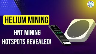 Helium Mining New HNT Mining Hotspots Revealed  Cryptela [upl. by Kecaj321]