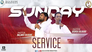 Live  Sunday Service  13th October 2024  ACA Divine Ministries [upl. by Ahsiea]