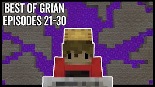 Hermitcraft 9 BEST OF GRIAN Episodes 2130 [upl. by Aitercal153]