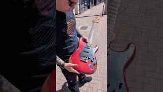 Fender Custom Shop 66 Stratocaster in Red Burst guitar fender strat shorts [upl. by Ibbetson946]