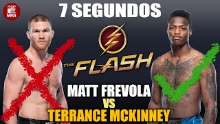 LUTA COMPLETA UFC 263 Matt Frevola vs Terrance Mckinney  luta mais rápida de 2021 [upl. by Shipp]