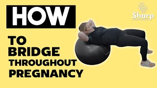 STOP Pain During Pregnancy With These 3 Easy Bridge Variations [upl. by Dupre]