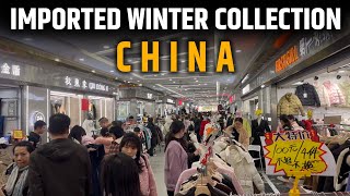 CHINA IMPORTED CLOTHES MARKET  WINTER CLOTHES  BIGGEST IMPORTER OF HOODIESJACKETSWOOLEN TSHIRT [upl. by Stolzer]