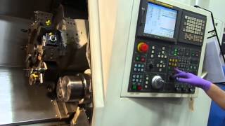 Doosan Daewoo Puma 2000SY CNC Lathe with Live Tool and Sub Spindle and Y Axis 2006 [upl. by Anaik]