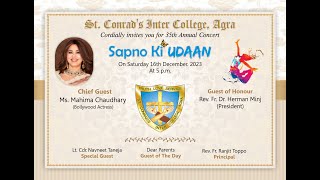 35th Annual Day  StConrads Inter CollageAgra 20232024 [upl. by Ahsekel]