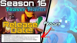 Ninjago Season 16 Teaser Trailer Release Date [upl. by Dloraj]