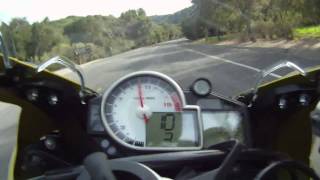 2010 BMW S1000RR on Bear Creek Rd in 1080P HD [upl. by Allyson]