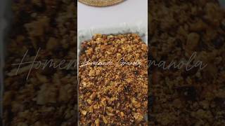 Easy Granola Recipe granola granolarecipe granolabar granolagirl ytshorts fypシ゚viral [upl. by Novelia]